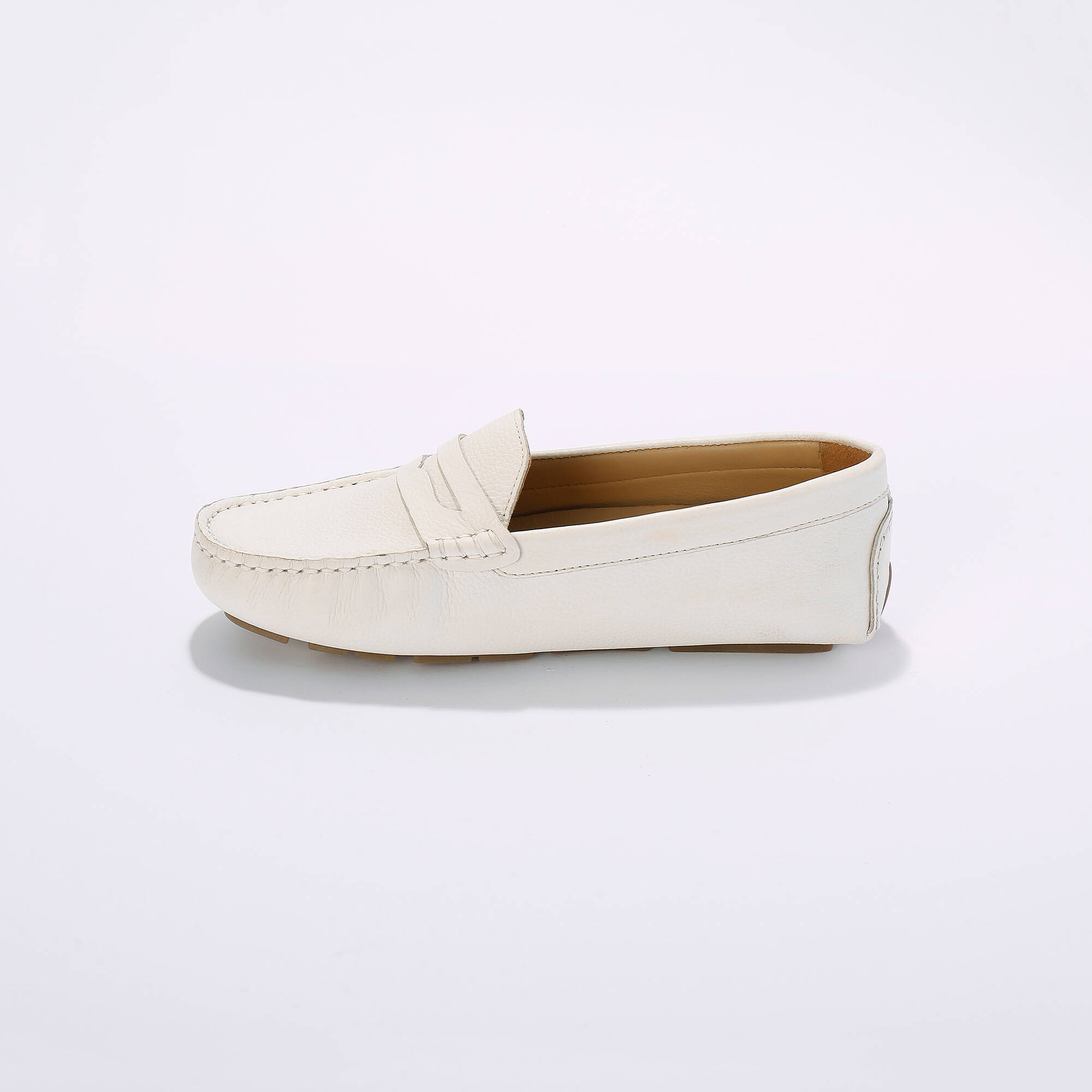 Mocassins en cuir