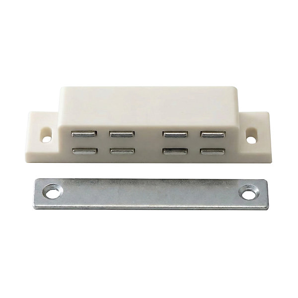 Loqueteau Blanc 12 kg entraxe 59mm Diall