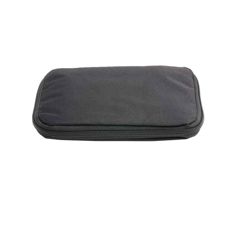 Organisateur de câble pochette zippée noire 19x14cm