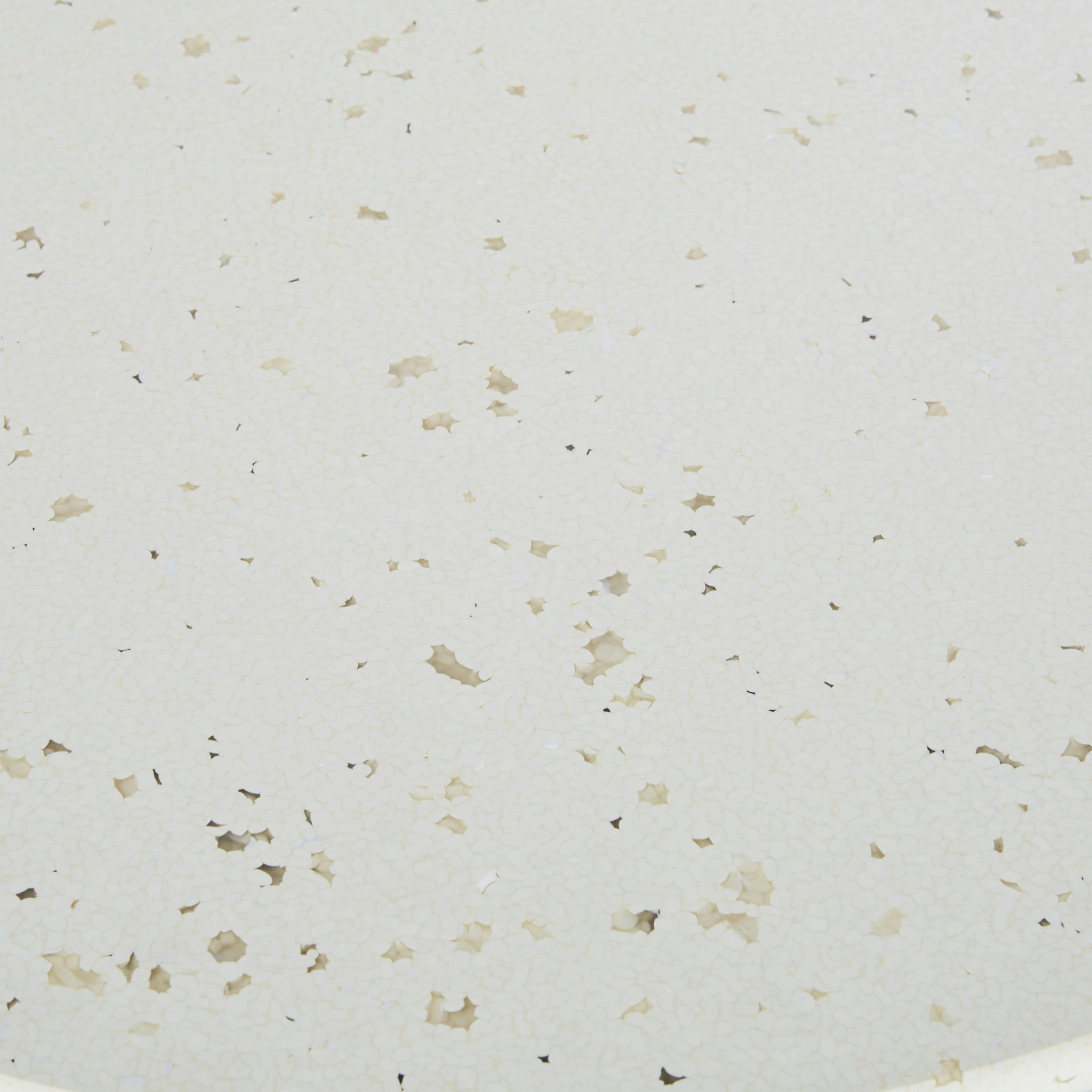 Element Business - Plateau de table professionnel rond en plastique recyclé Le Pavé® effet terrazzo D60