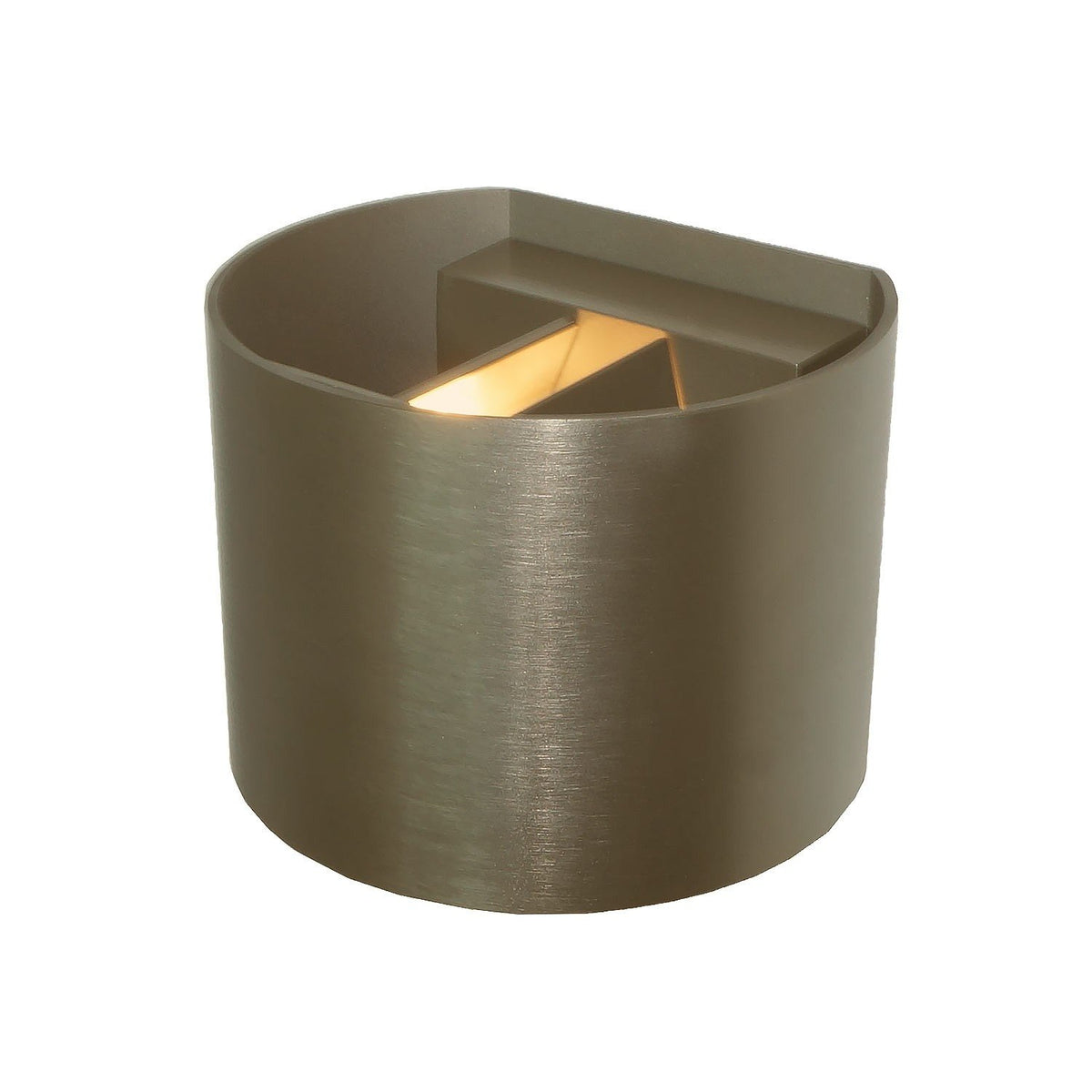 Artdelight wandlamp Gyro - 1 lichts - 11.2 x 9.7  cm - brons