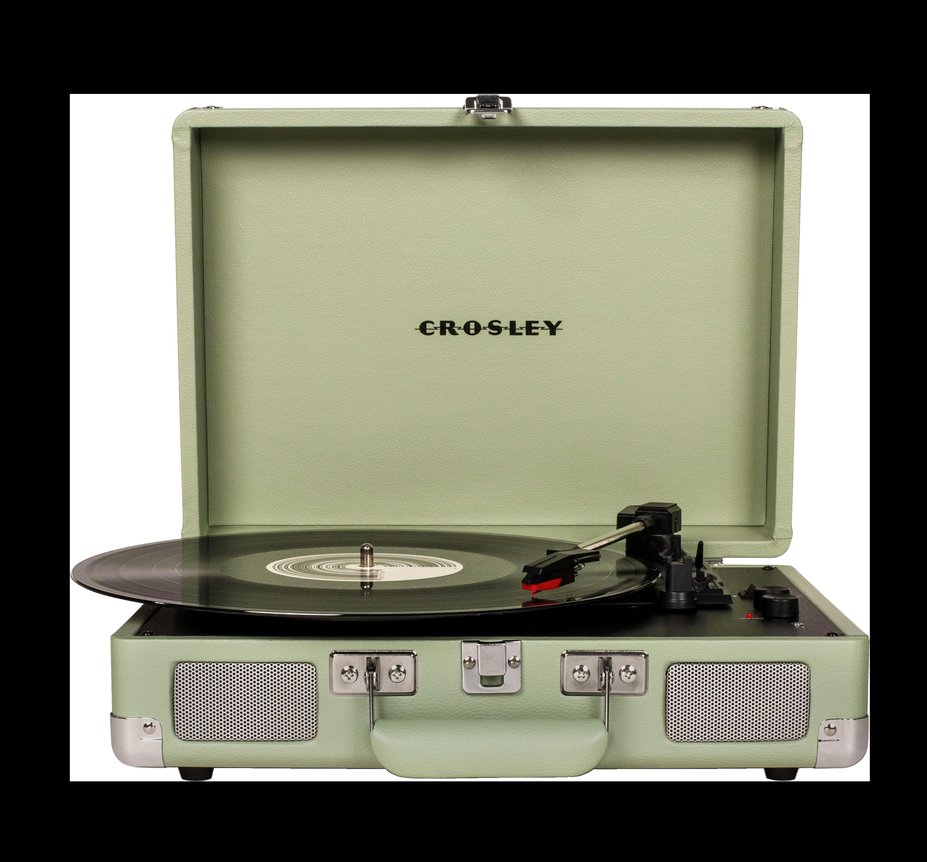 CRUISER DELUXE - Platine vinyle portable menthe