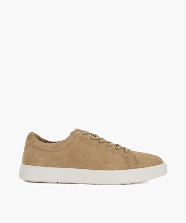 Tais Sand - Suede Lace Up Shoes