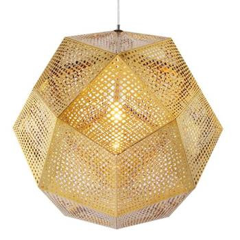LAMPA WISZĄCA złota 48cm FUTURI STAR stalowa