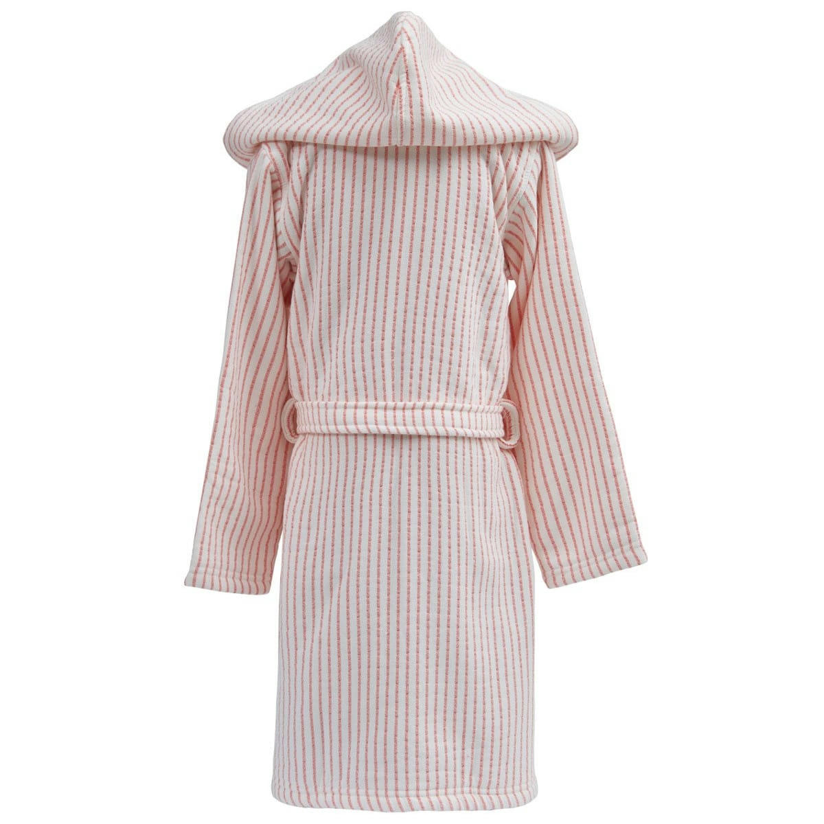 BABY SWEET - Peignoir enfant en coton bio 400 gr/m²  fraise 04 ans