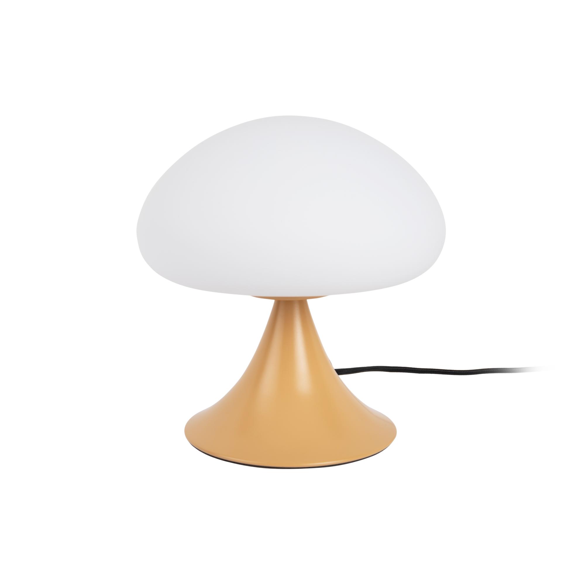 Leitmotiv tafellamp Hongo - geel - 20x20x21cm - Paddenstoellamp
