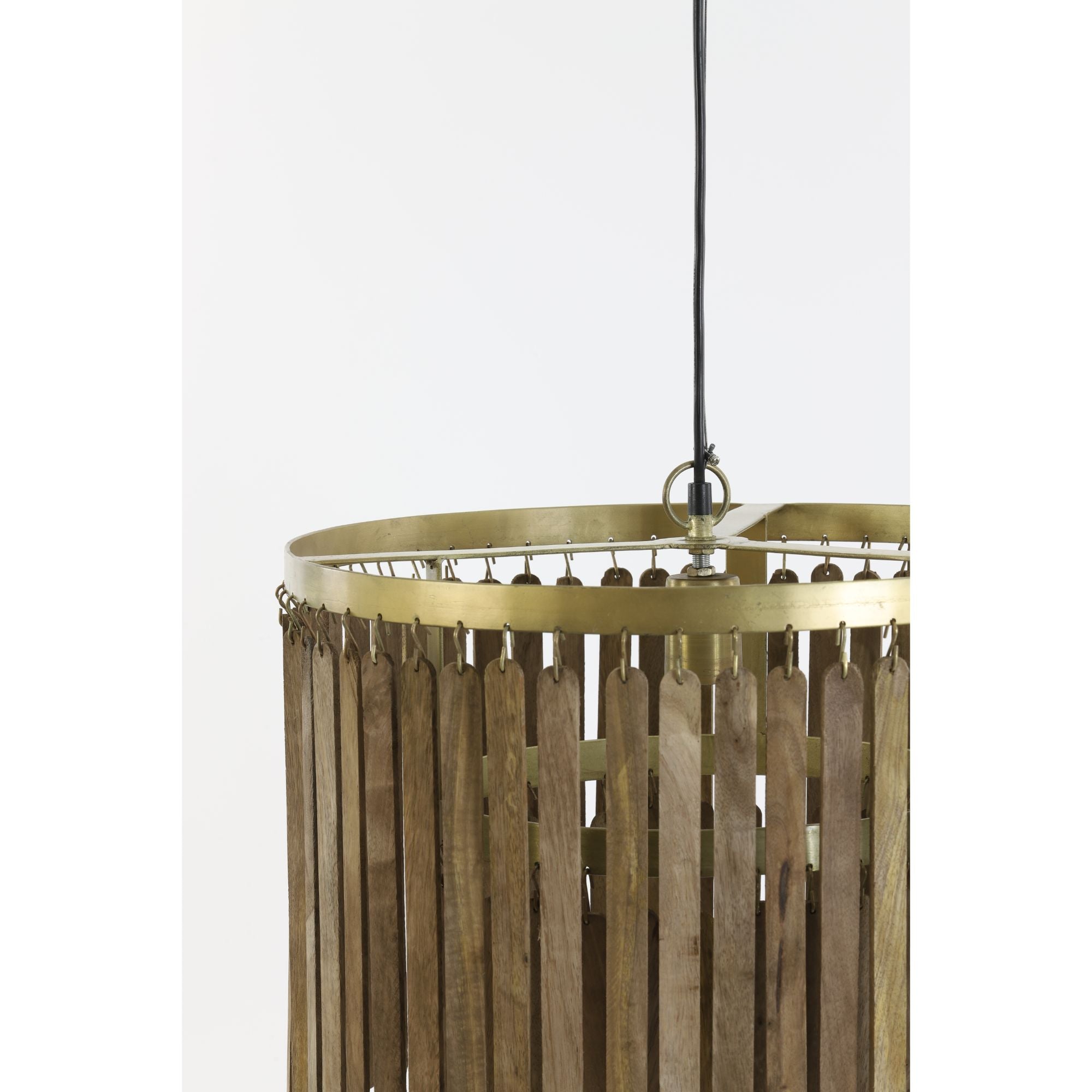 Light & Living Hanglamp Gularo - Bruin - Ø45cm