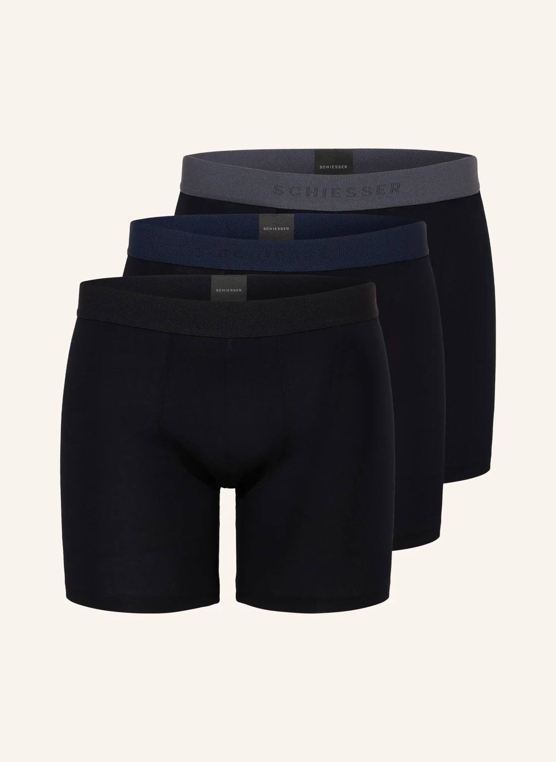 SCHIESSER 3er-Pack Boxershorts