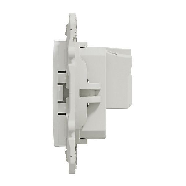 Mécanisme prise sans terre Schneider Electric Odace blanc