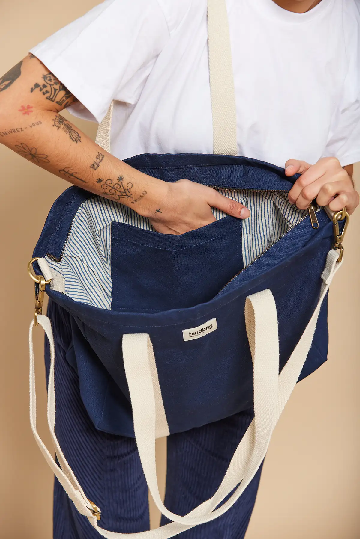 Cabas Cesar Navy