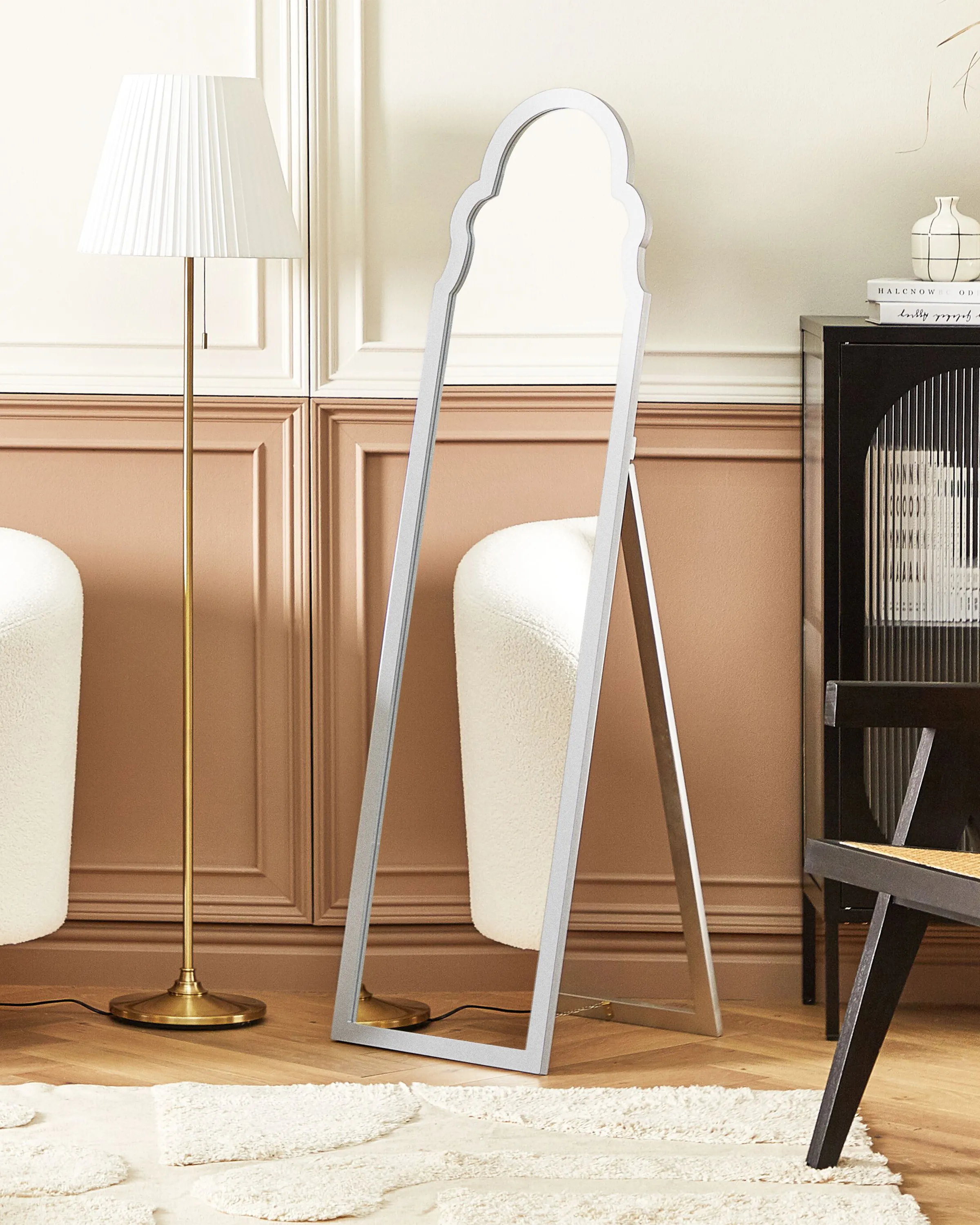 Standing Mirror CHATILLON 150 cm Silver