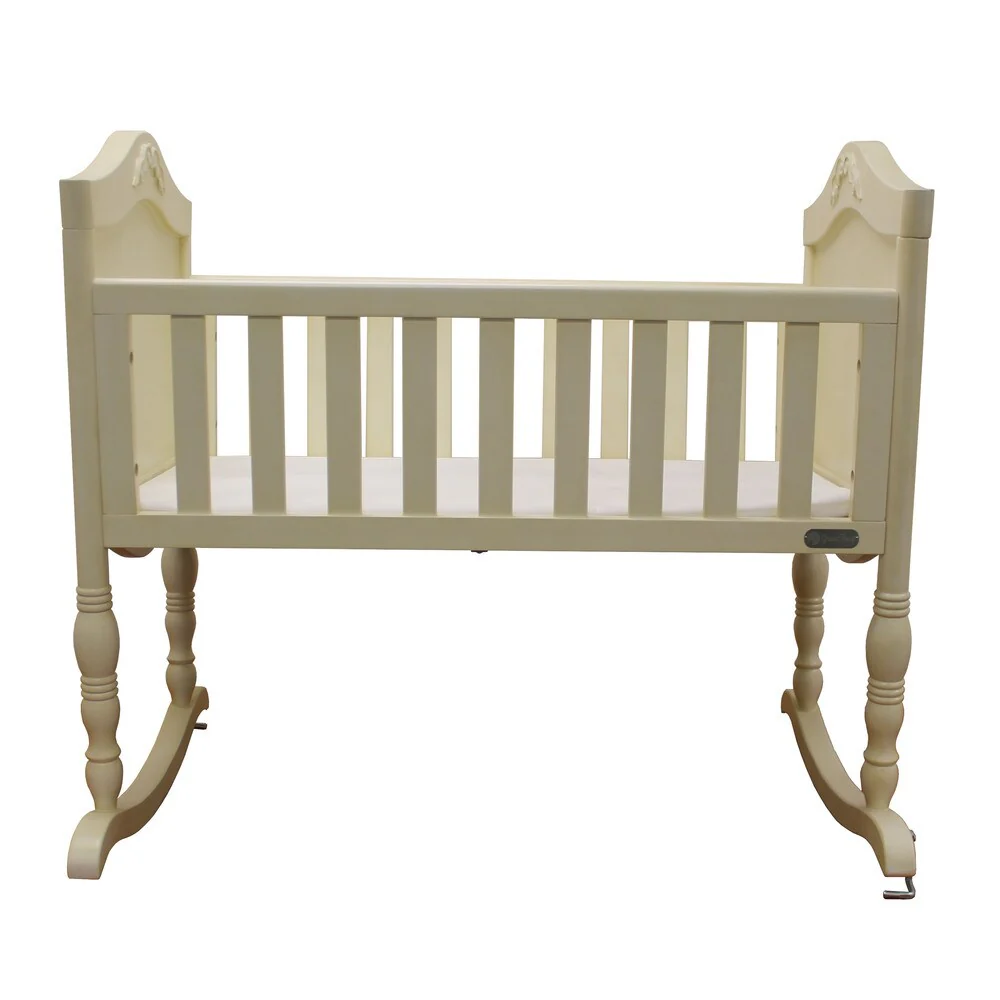 Antique White Cradle