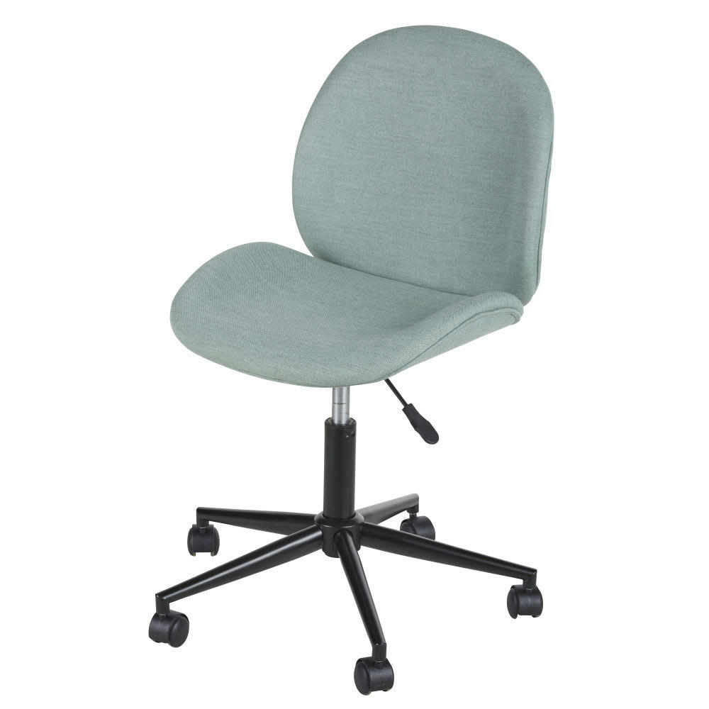 Tampico - Chaise de bureau enfant réglable à roulettes verte