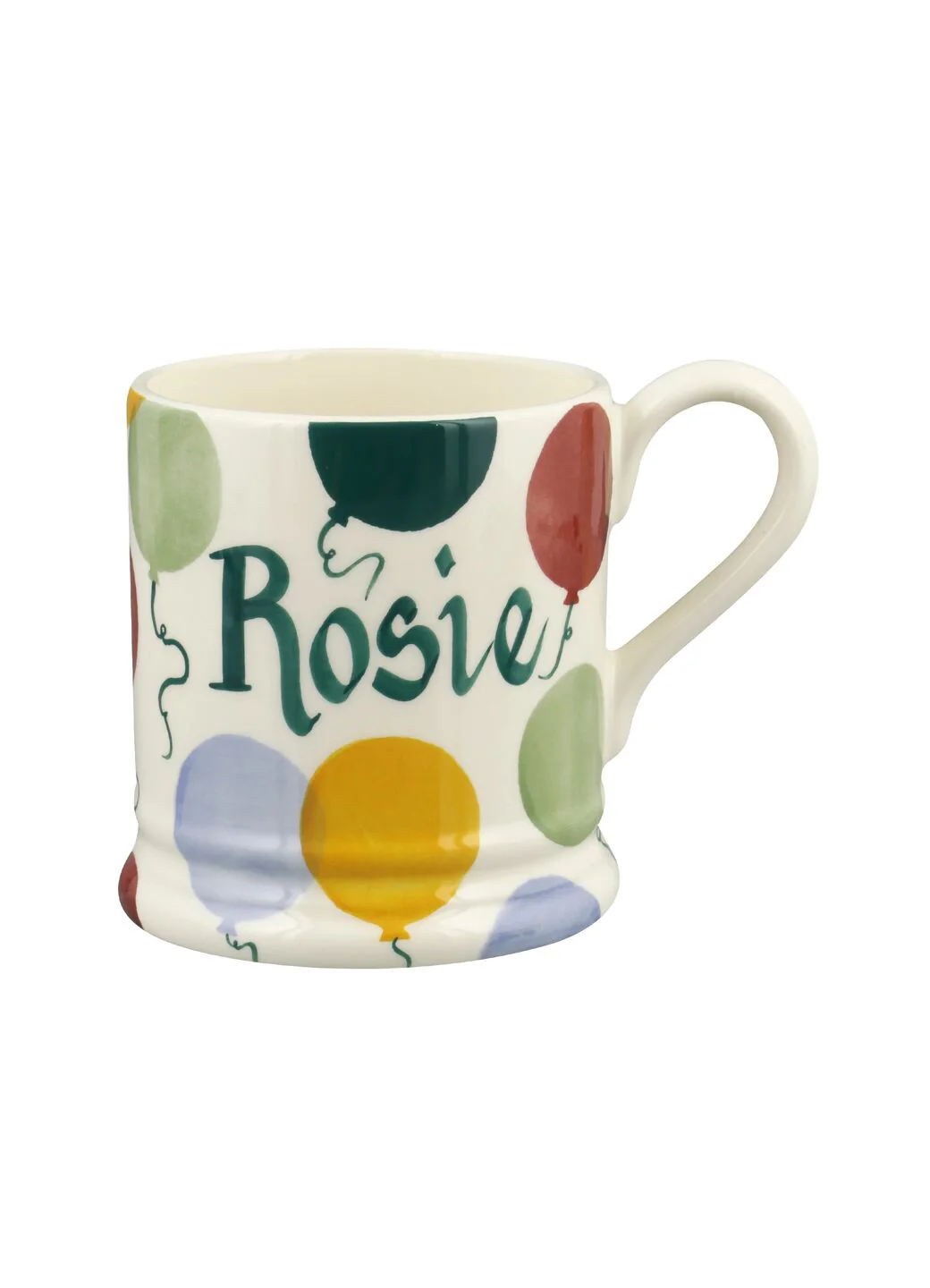 Personalised Balloon 1/2 Pint Mug