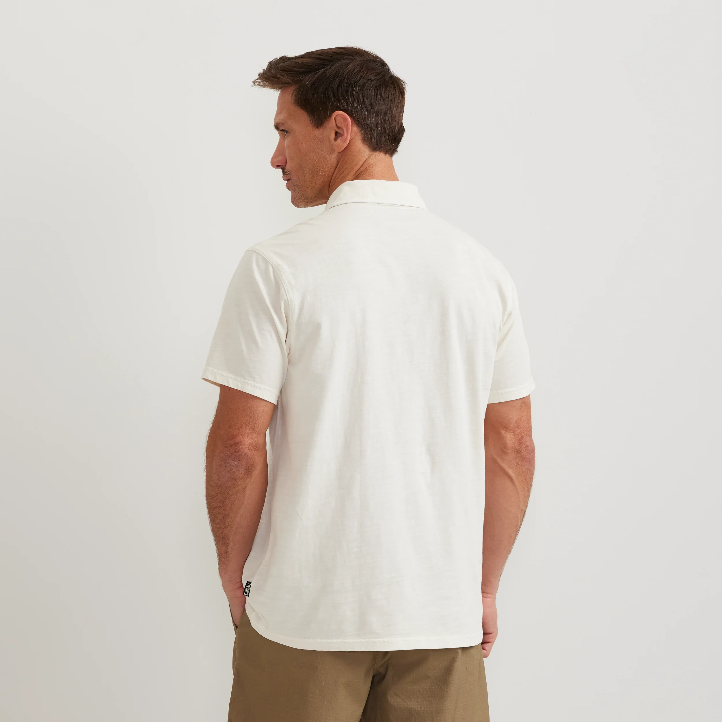 Men's Sunwashed Cotton Pocket Polo