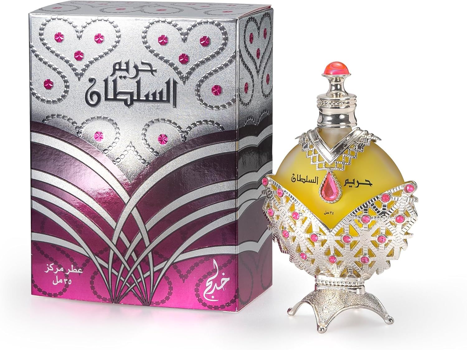 Khadlaj Perfumes Hareem Al Sultan Silver 35ml fragrance for men and women