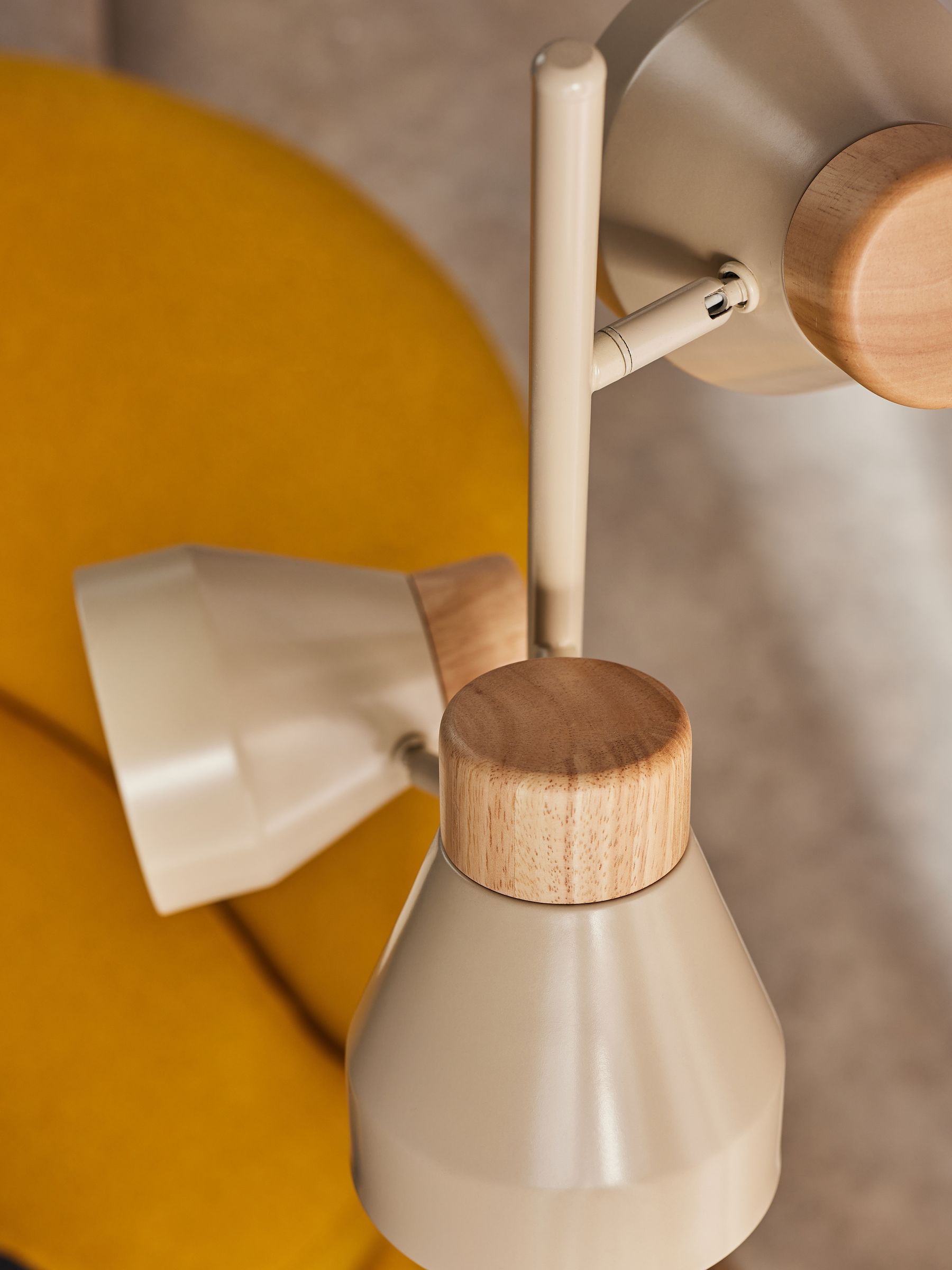 Albert Floor Lamp in Cream
