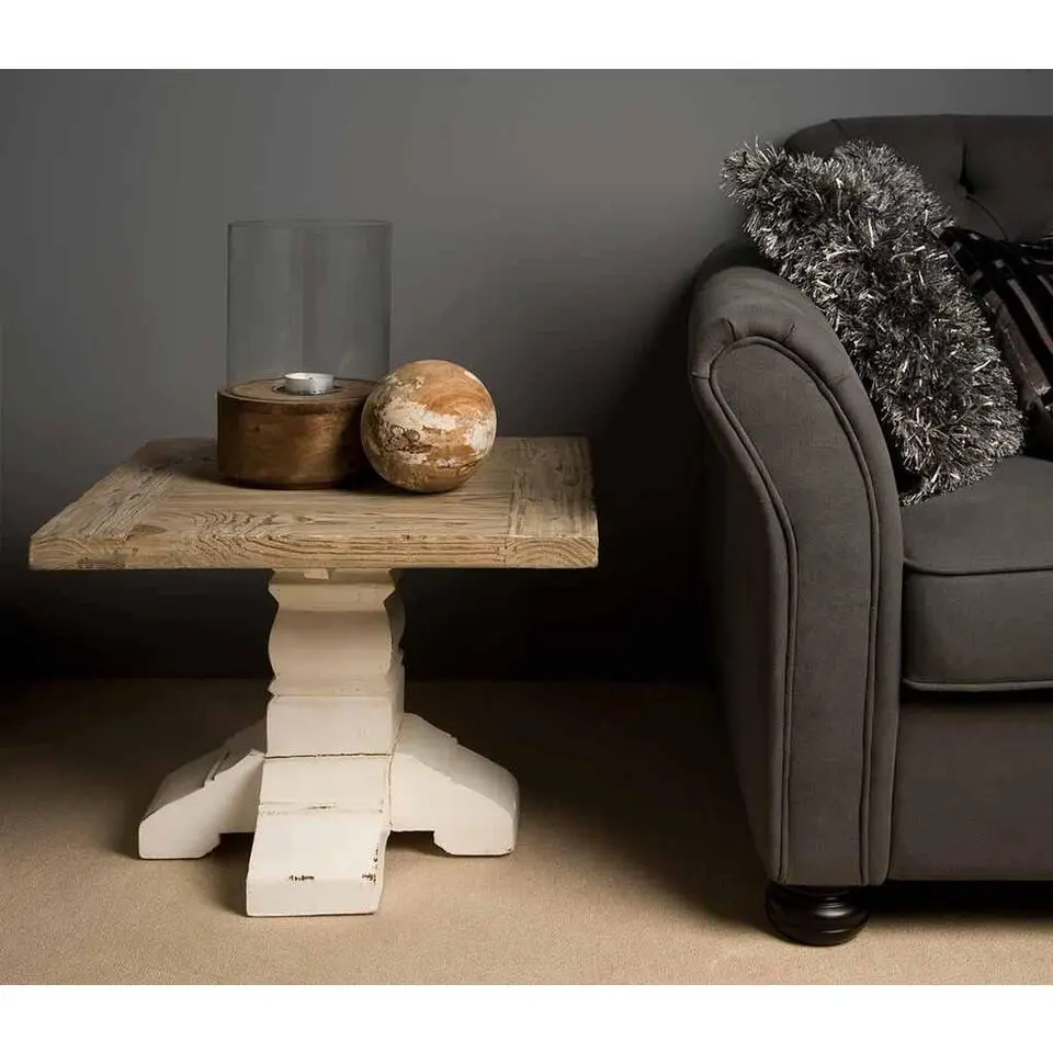 Tower Living - Amanda bijzettafel - 60 cm - wit