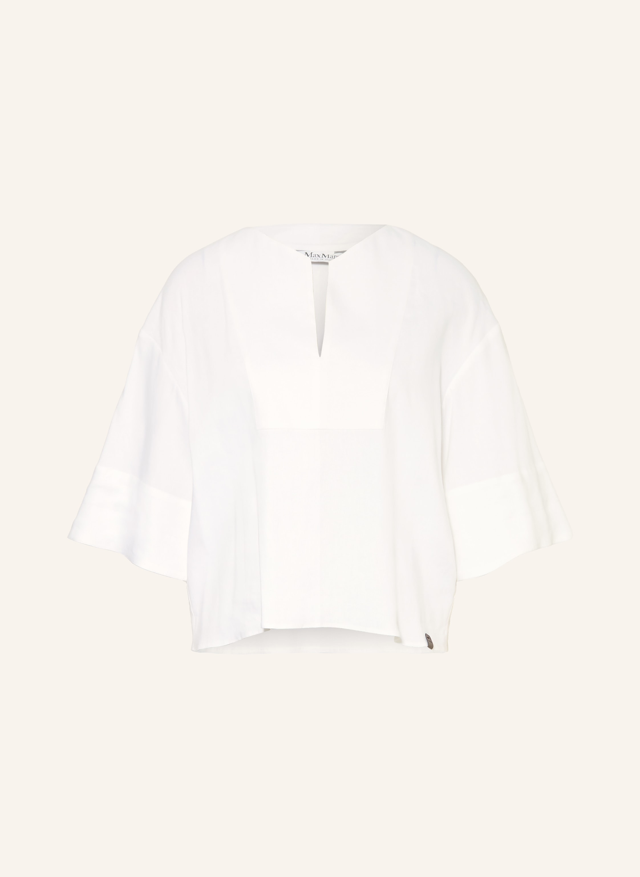 Max Mara Blusenshirt SOSPIRO mit Leinen und 3/4-Arm