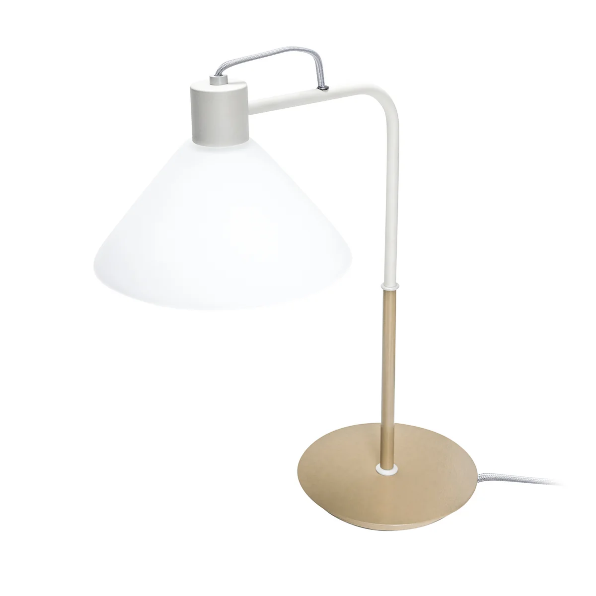Hübsch Interior - Spot Tischleuchte, H 44 cm, khaki / sand
