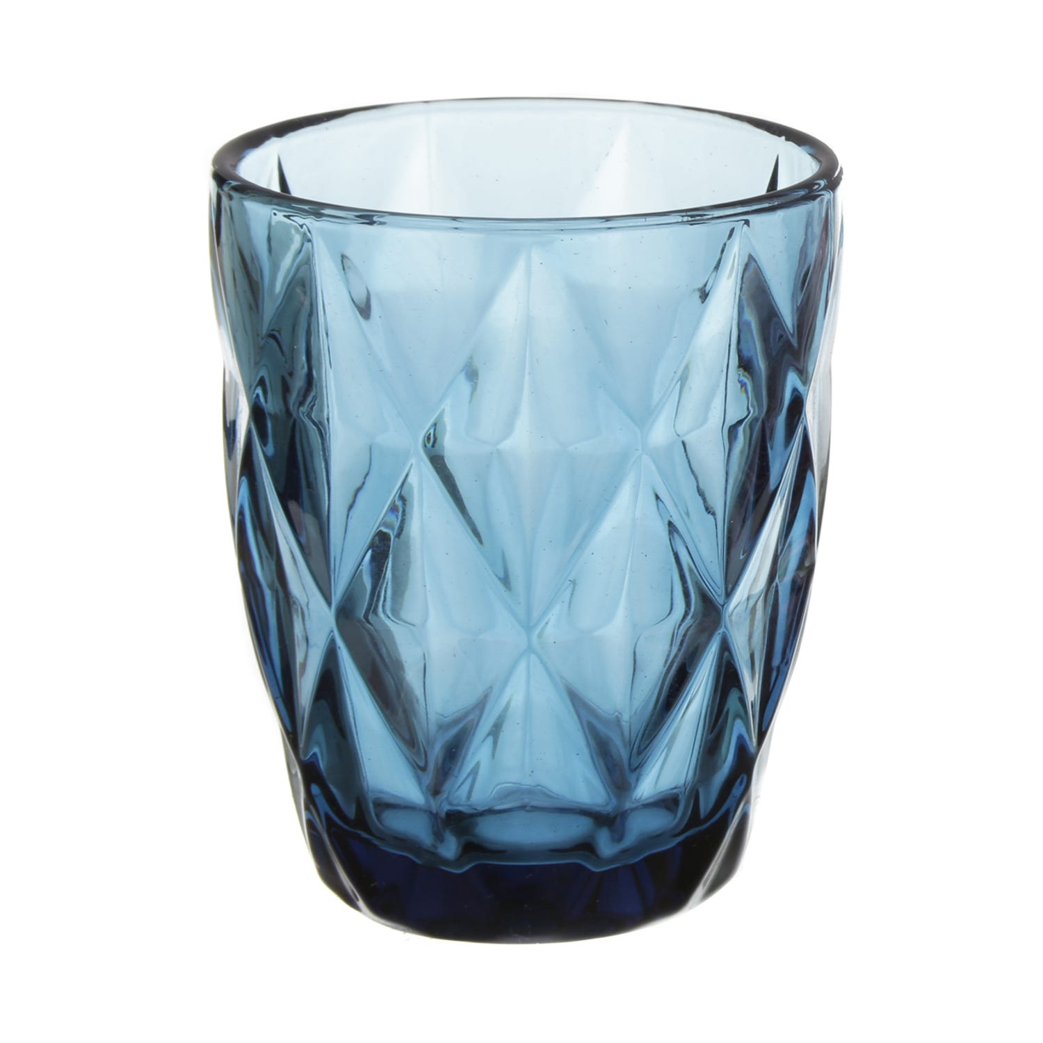 Set 6 bicchieri acqua colorati vetro Gemma