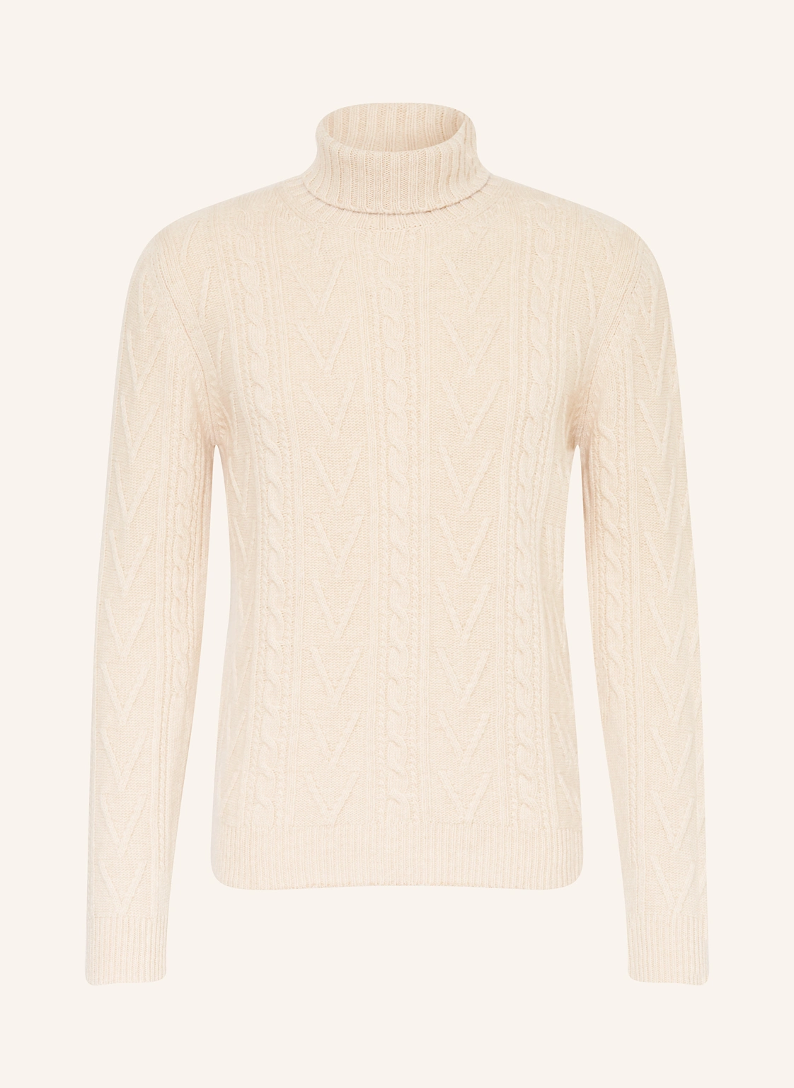 FEDELI Rollkragenpullover mit Cashmere