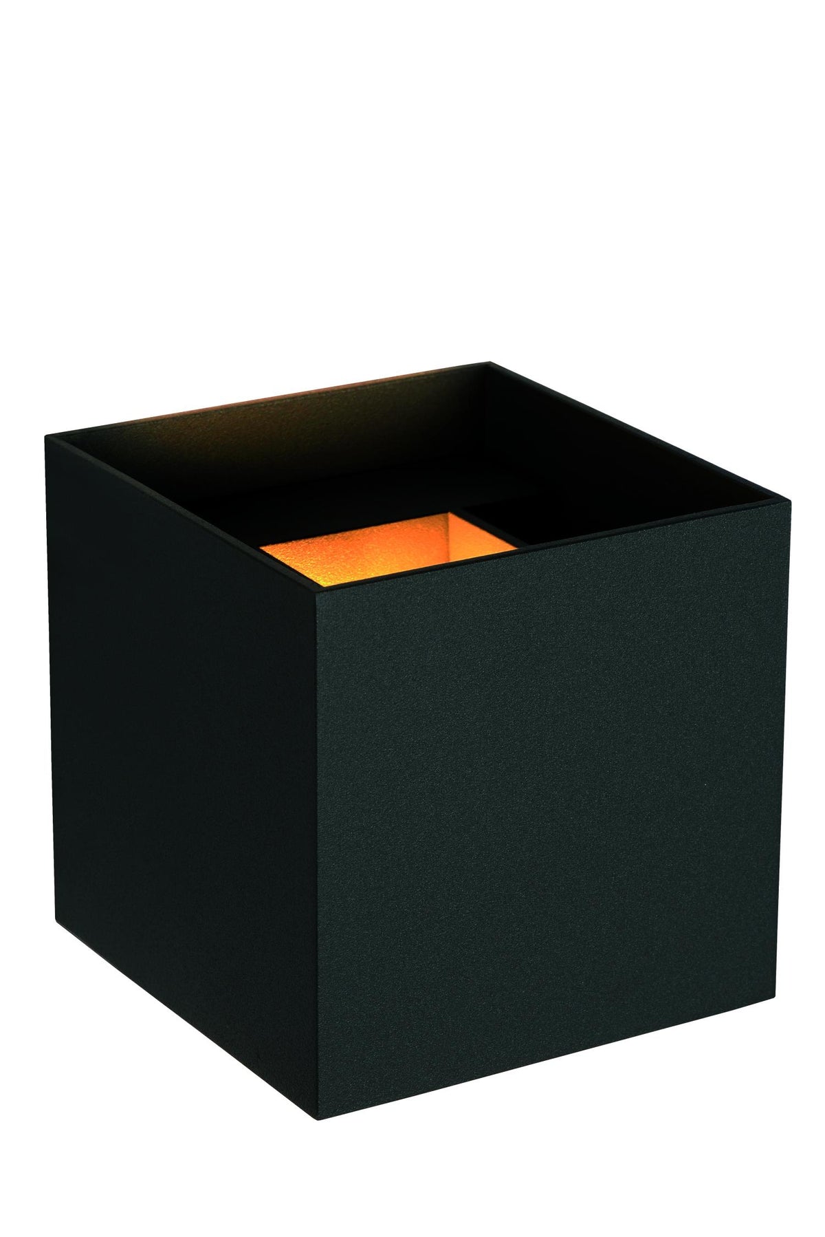 Lucide wandspot badkamer AXI - 2xGeïntegreerde LED - Zwart