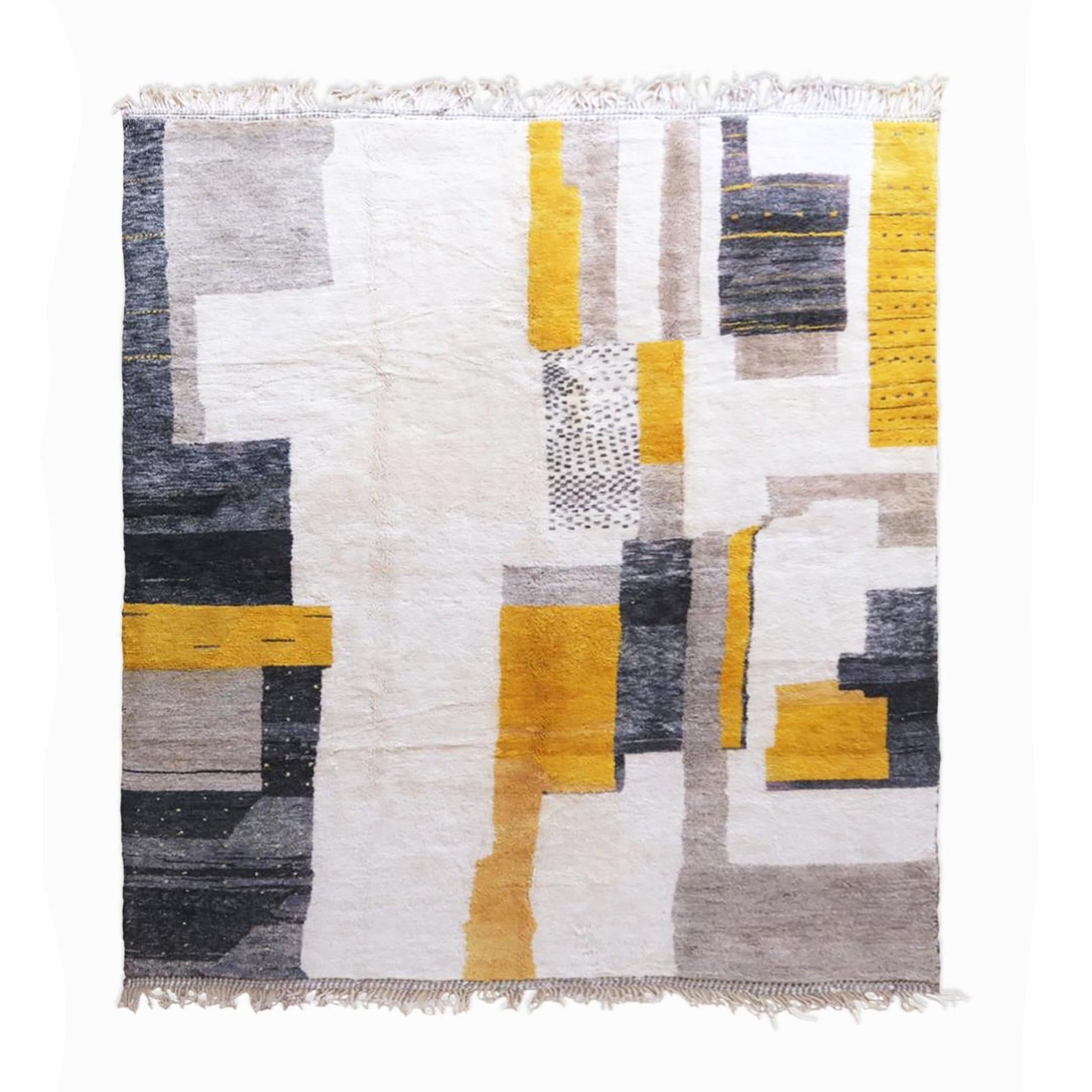 AFK Living vloerkleed Berber - handgemaakt - Wol - 80 cm x 240 cm