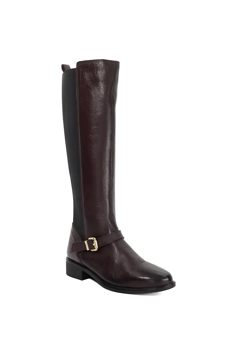 Dune London Toon' Leather Knee High Boots