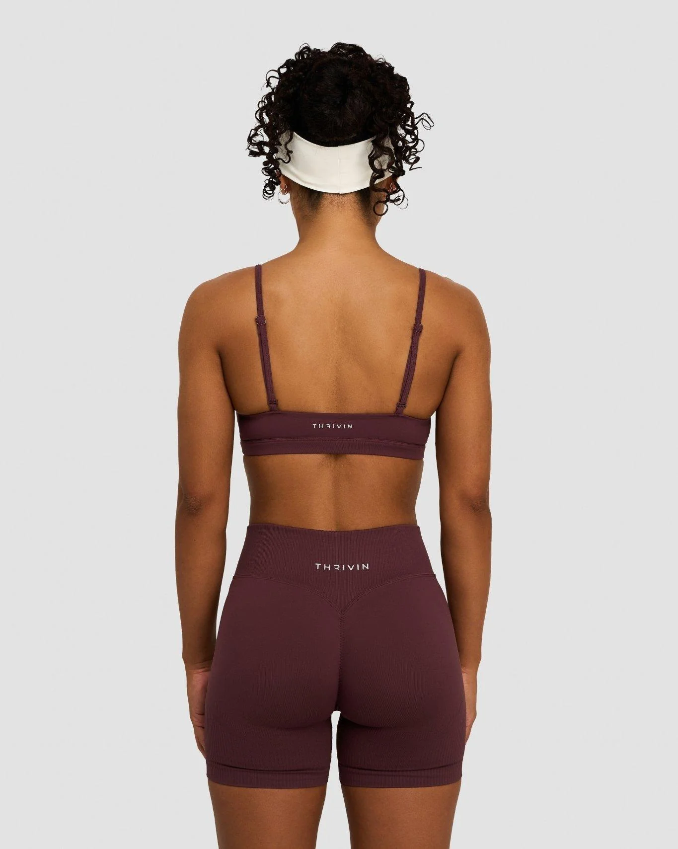 Elevate™ Sculpting Seamless Scoop Neck Bra | Dark Mauve
