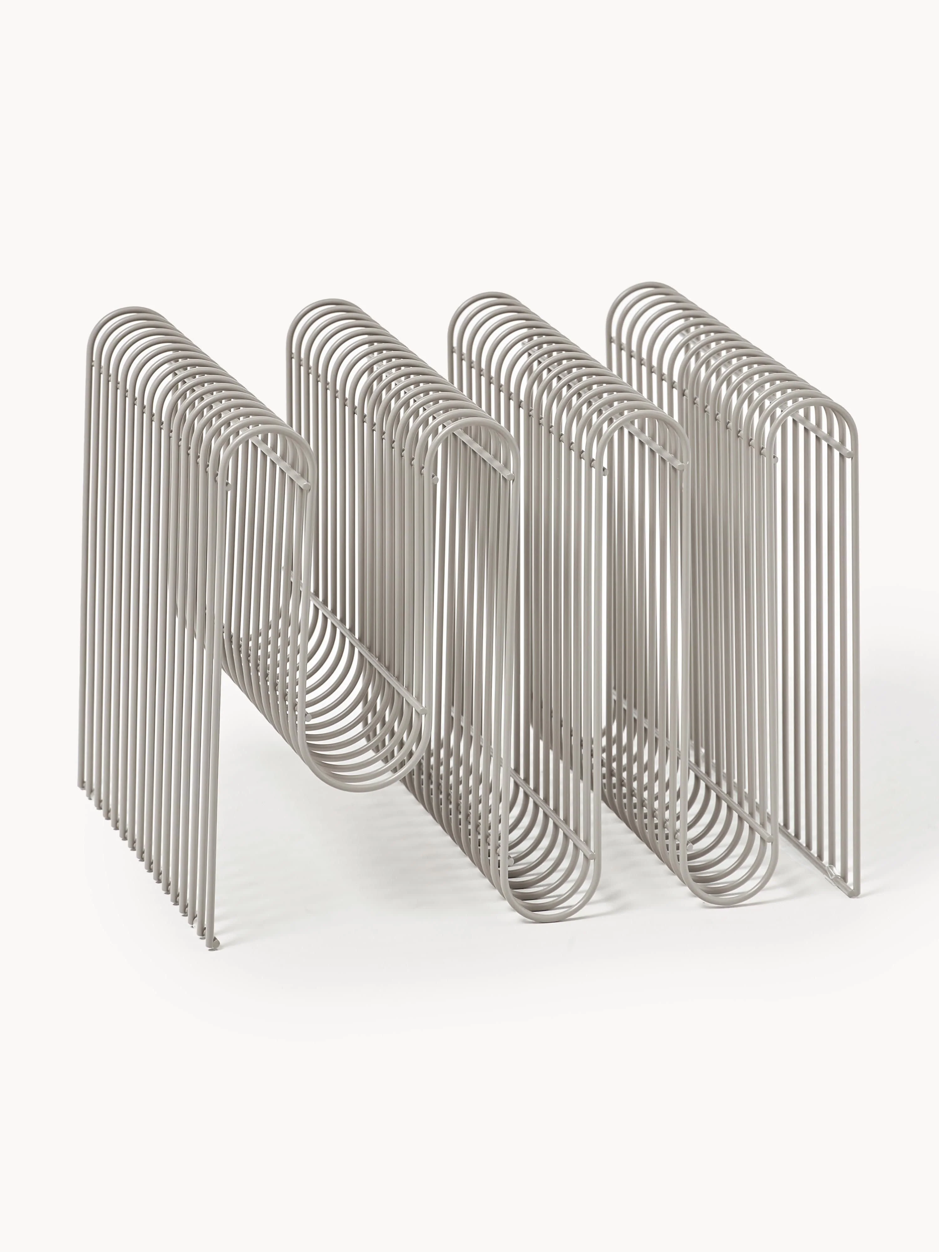 Zeitschriftenhalter Curva aus Metall