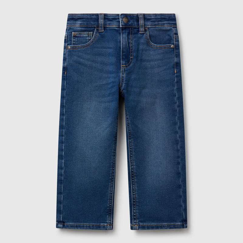 Straight leg jeans