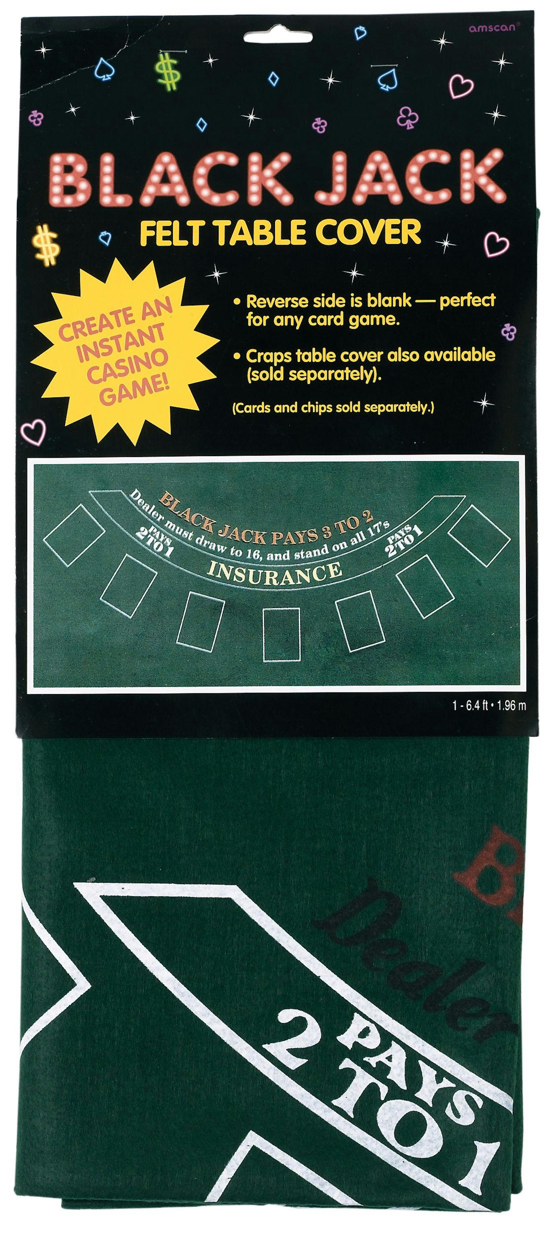 Blackjack Table Cover