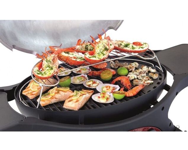 Ziggy Classic Triple Grill LPG BBQ - Gunmetal Grey