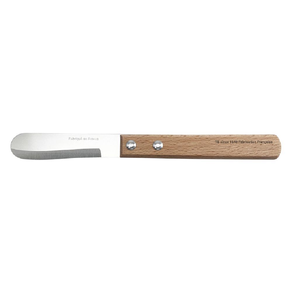 Tartineur manche hêtre beige