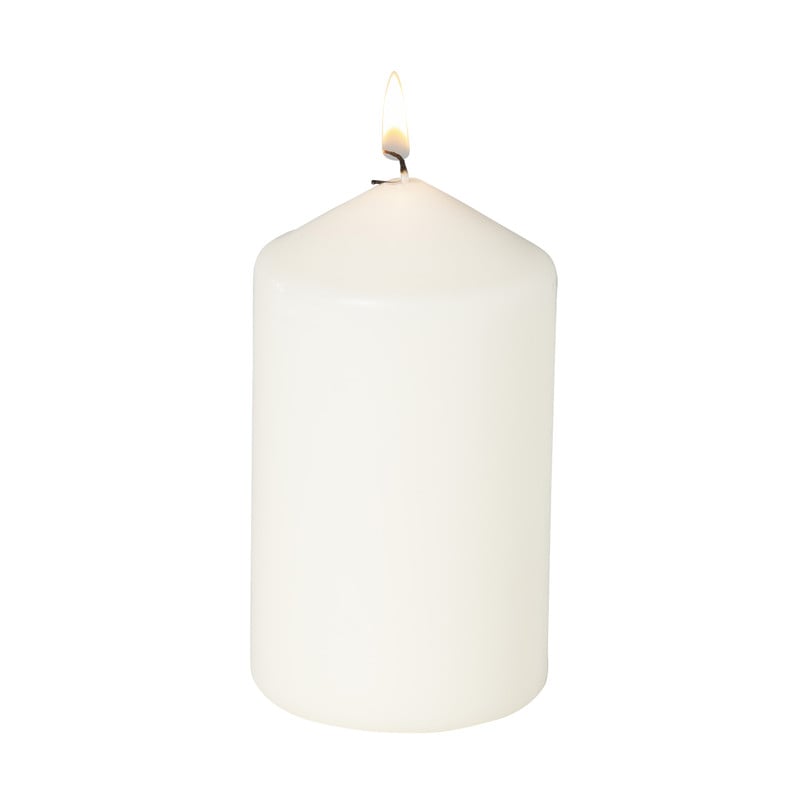 Stompkaars - ivoor - &Oslash;7x12 cm