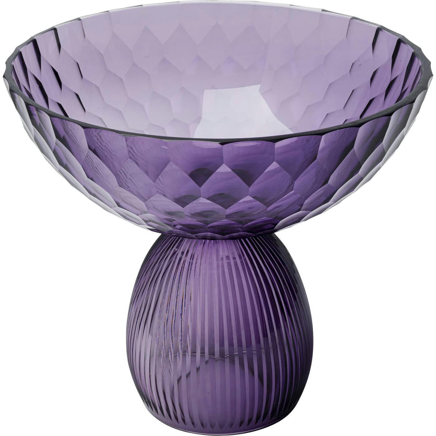 DUETTO - Vase Duetto violet 23cm Kare Design