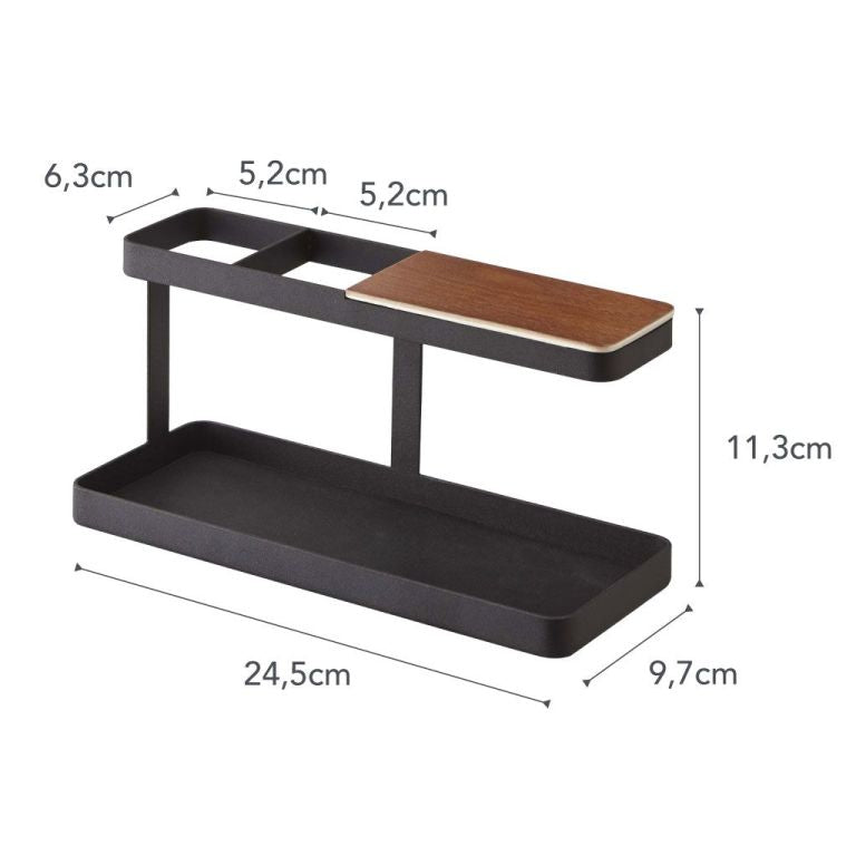 Yamazaki Bureau Organizer - Tower - Zwart