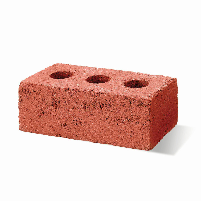 Palette 728 Blocs de béton Rupelblock 65 rouges 19 x 9 x 6,5 cm COECK