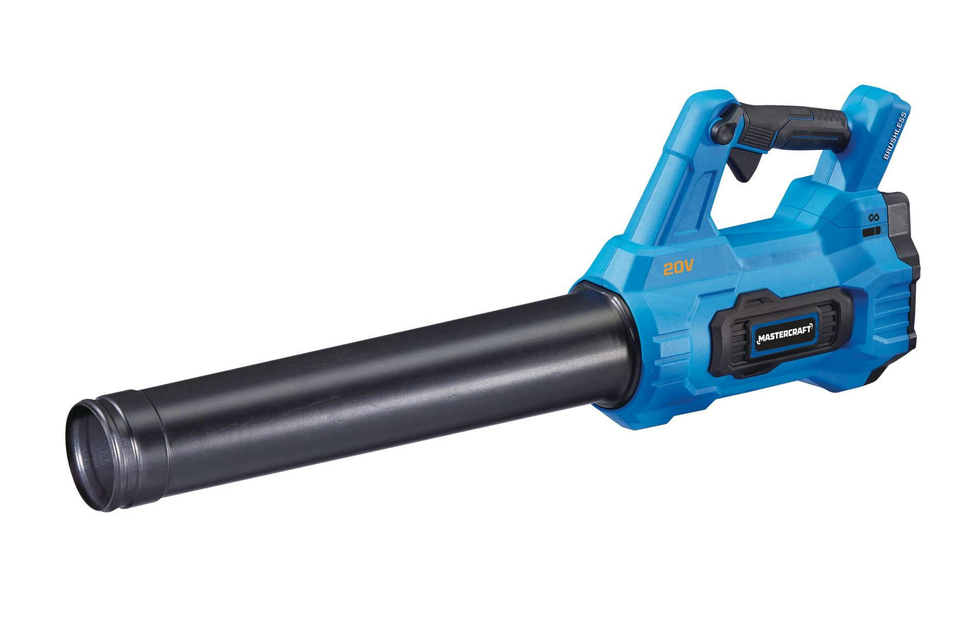 Mastercraft 20 V Max Brushless Cordless Leaf Blower/Sweeper, Tool Only,  PWR POD Compatible