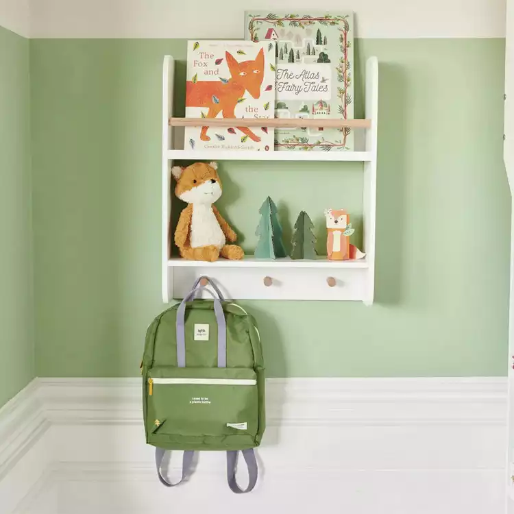 Great Little Trading Company Display Wall Shelf - White