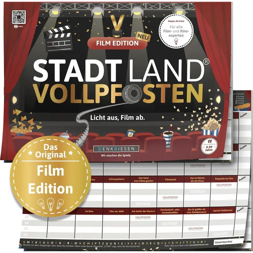Familienspiel Stadt Land Vollpfosten