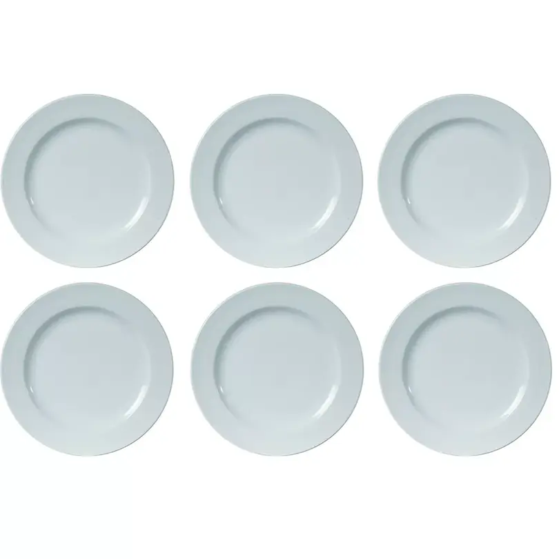 Flacher Teller 6er-Set Karat 19