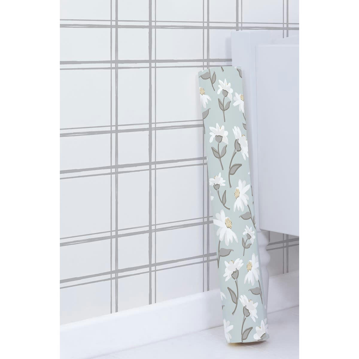 PICNIC DAY - Papier peint dancing daisies bleu