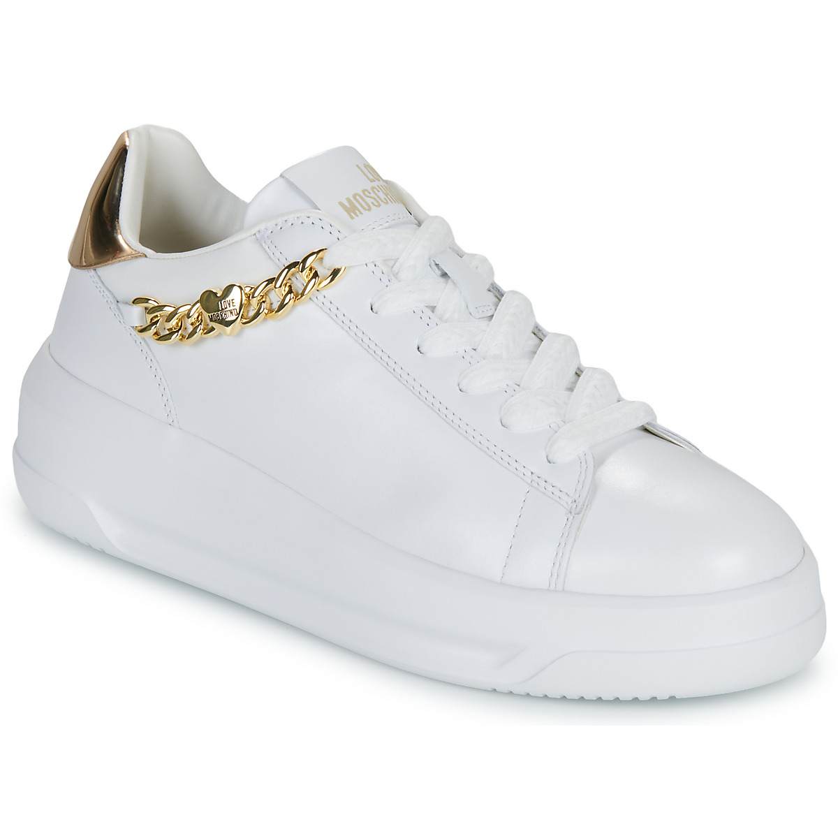 Love Moschino - ECLIPSE - White / Gold