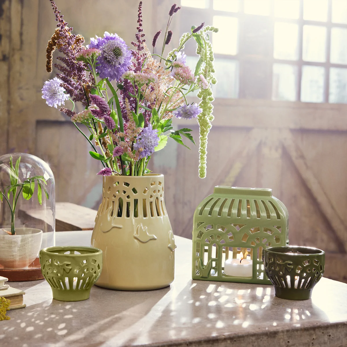 Kähler Design - Orangery Vase, H 18 cm, sweet honey