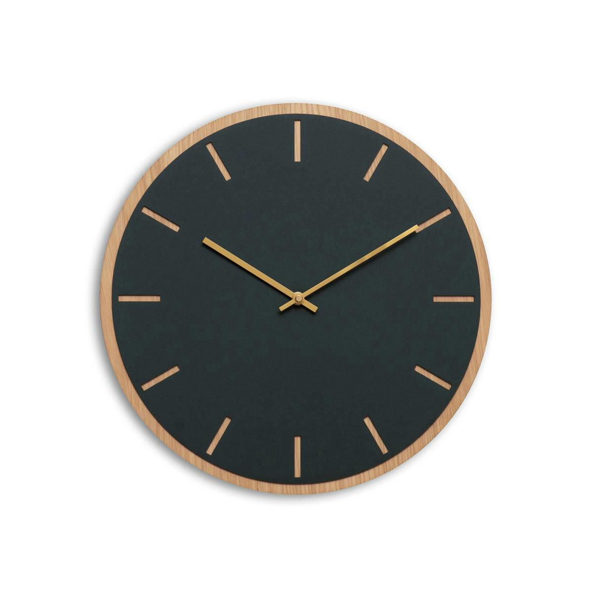 - Horloge murale en linoléum gris D38cm