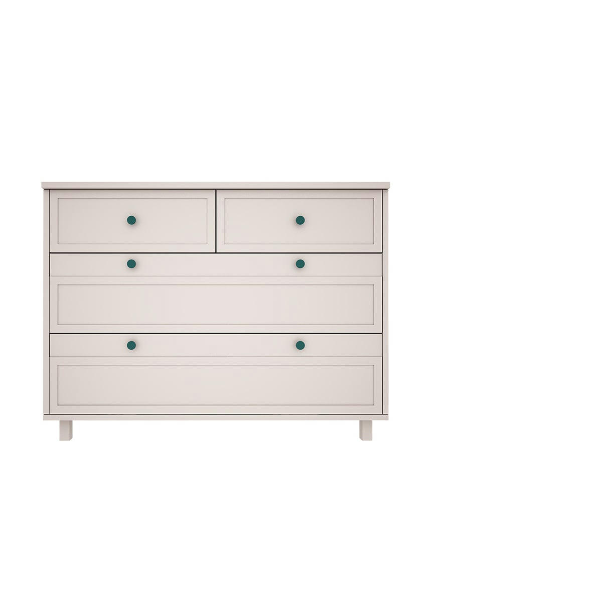 GABRIEL - Commode 4 tiroirs beige