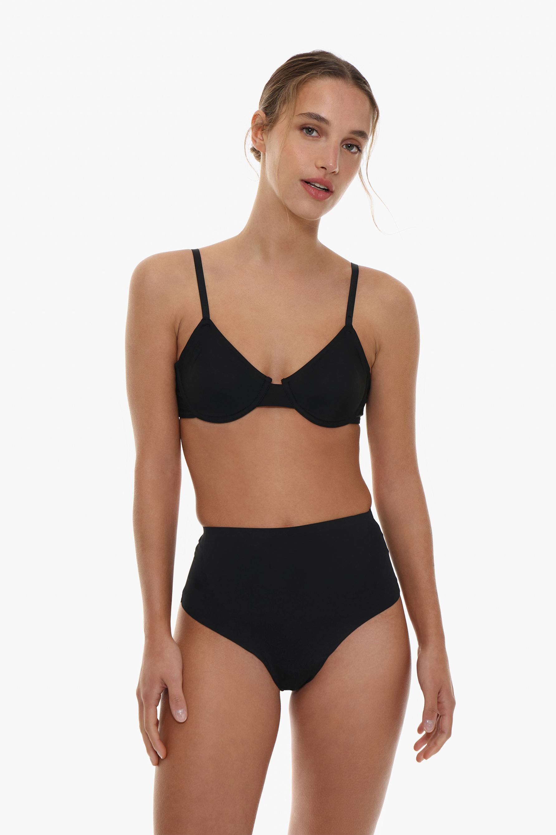 Braguita tipo tanga moldeadora microfibra