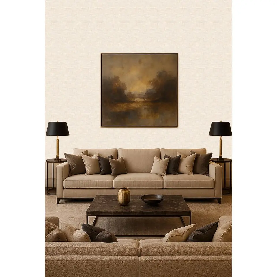 Dutch Wallcoverings Vliesbehang Fabric Touch weave - cr&egrave;me - 10,05m x 53cm